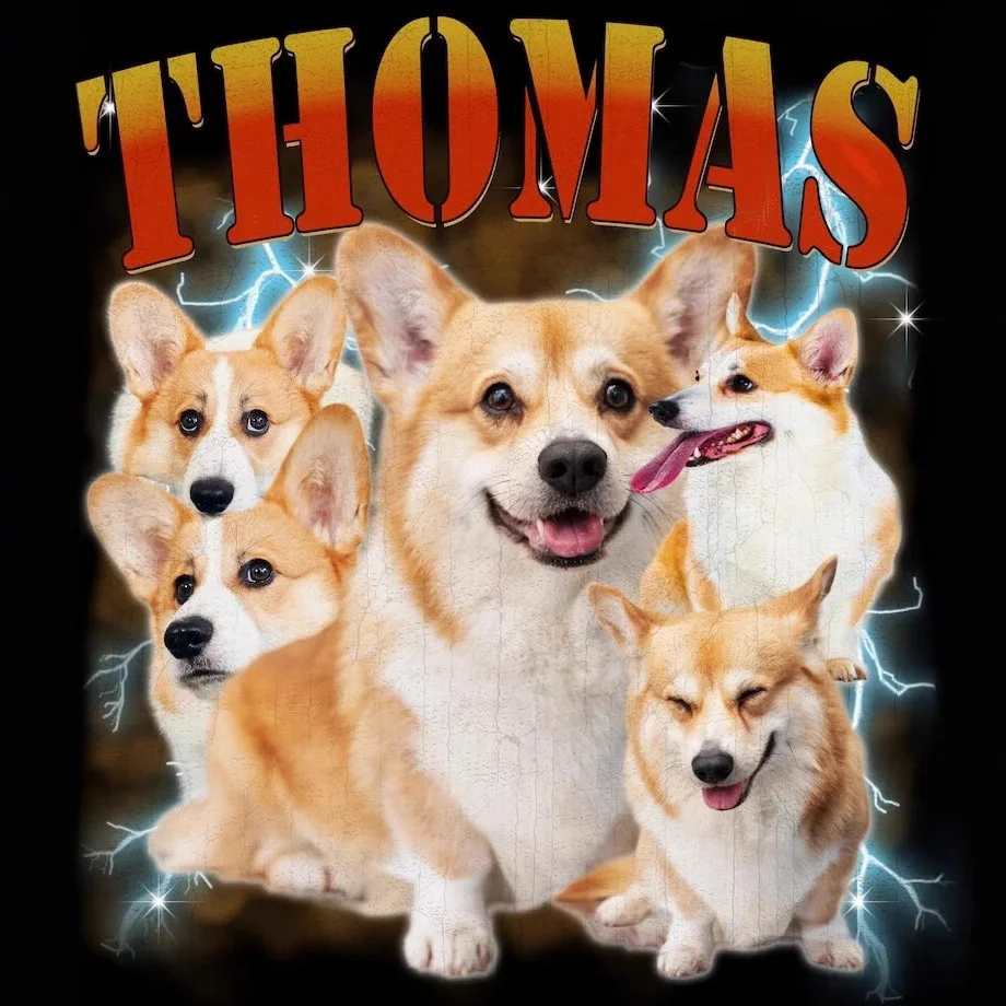 Vintage Pet Portrait Tee