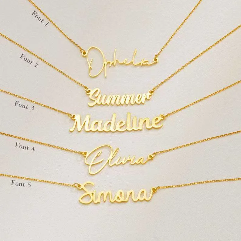 Personalized Name Necklace