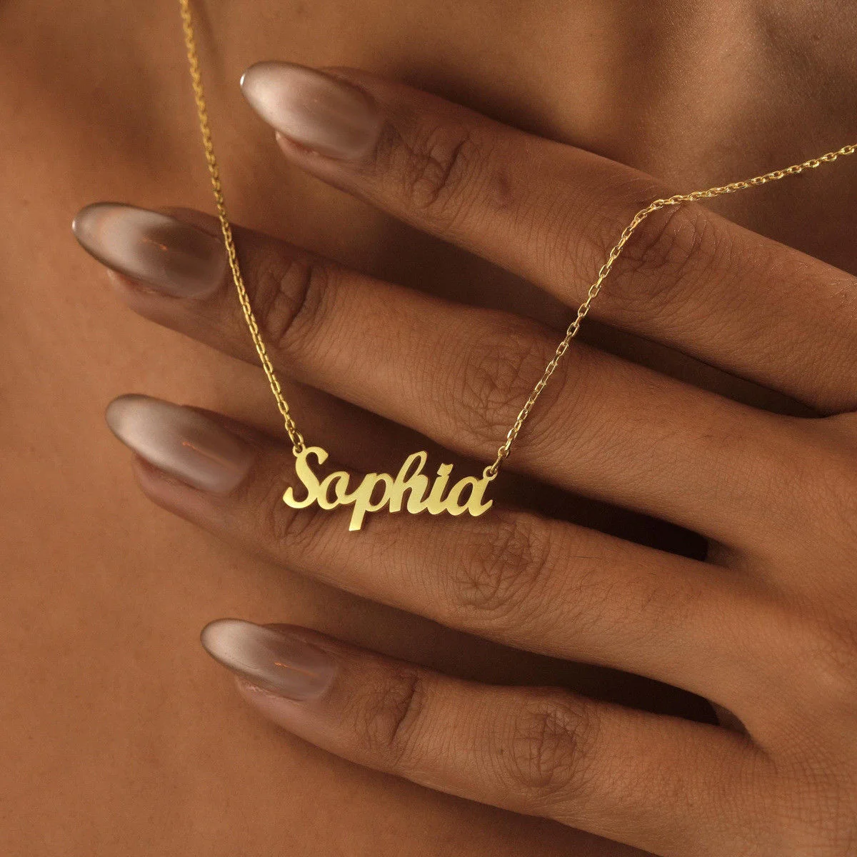 Diamond Name Necklace