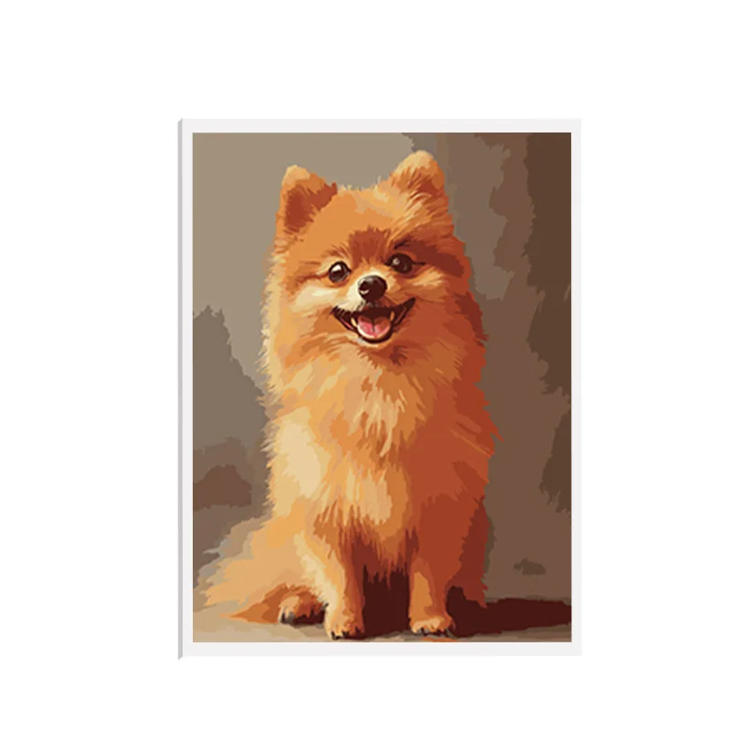 Custom Pet Paint by Numbers